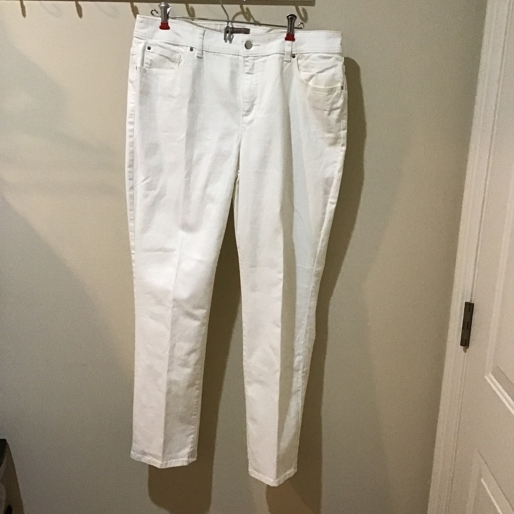 Chico’s white jeans